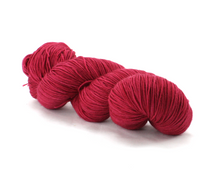 Load image into Gallery viewer, Cranberry—Hand-Dyed Yarn (fingering, dk, worsted weight yarn)
