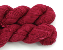 Load image into Gallery viewer, Cranberry—Hand-Dyed Yarn (fingering, dk, worsted weight yarn)
