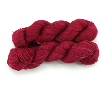 Load image into Gallery viewer, Cranberry—Hand-Dyed Yarn (fingering, dk, worsted weight yarn)
