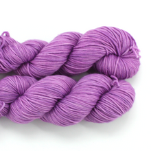 Load image into Gallery viewer, Light Plum—Hand-Dyed Yarn (fingering, dk, worsted weight yarn)
