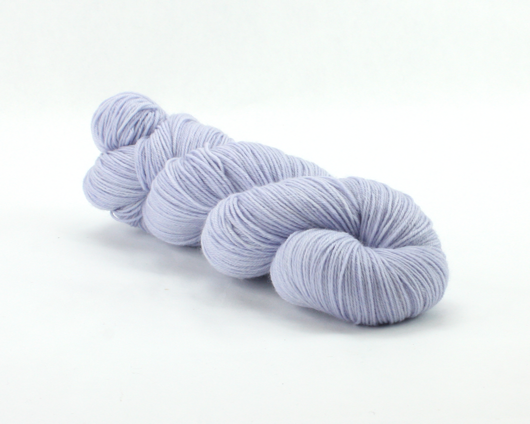 Periwinkle—Hand-Dyed Yarn (fingering, dk, worsted weight yarn)