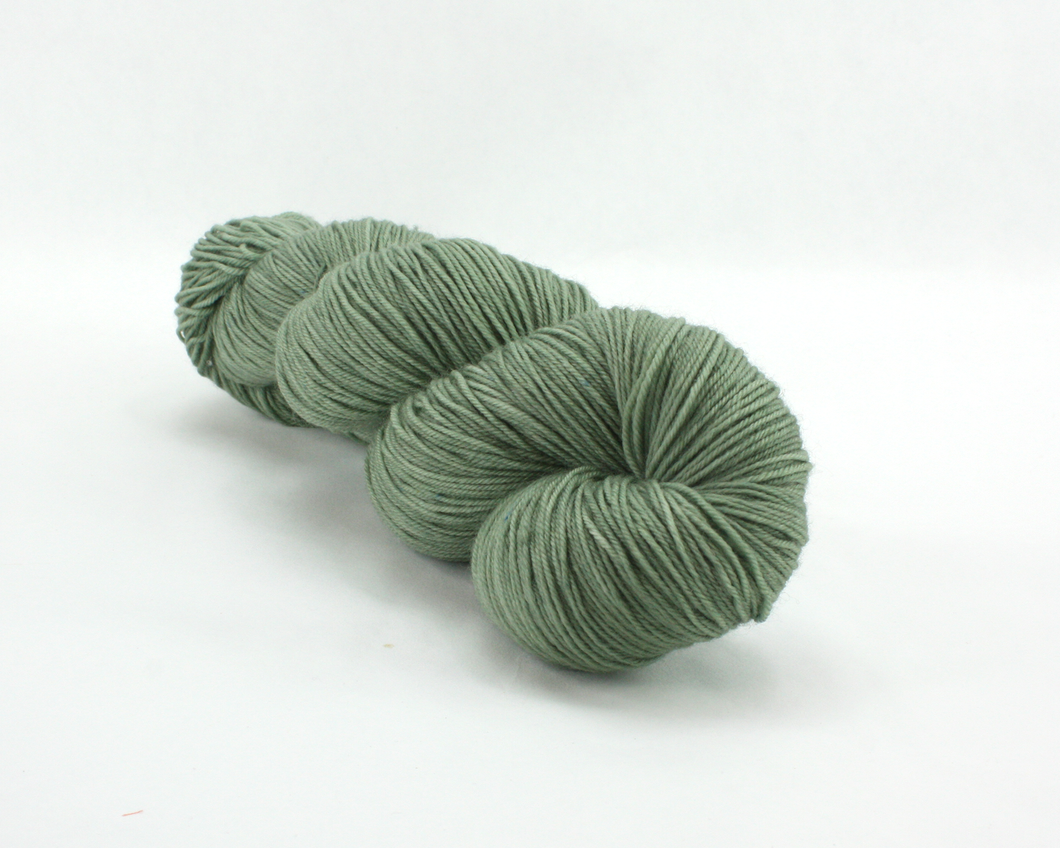 Sage—Hand-Dyed Yarn (fingering, dk, worsted weight yarn)