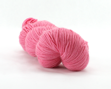 Load image into Gallery viewer, Watermelon—Hand-Dyed Yarn (fingering, dk, worsted and bulky weight yarn)
