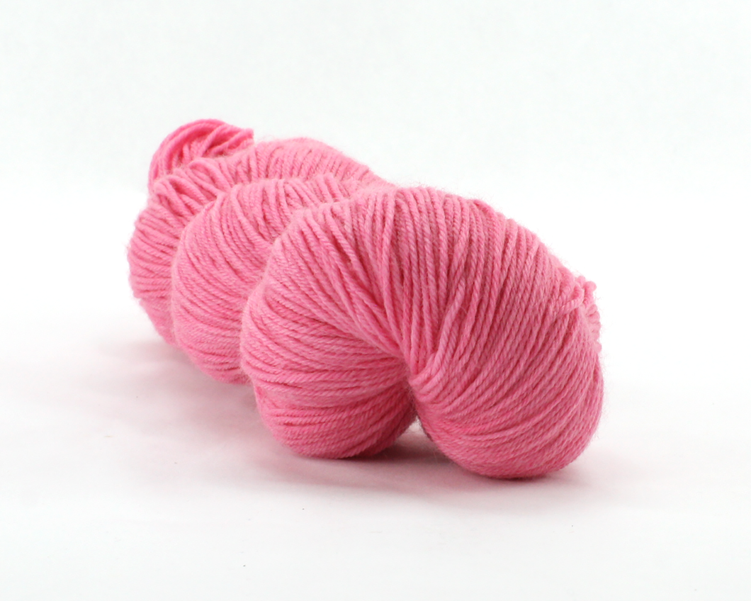 Watermelon—Hand-Dyed Yarn (fingering, dk, worsted and bulky weight yarn)