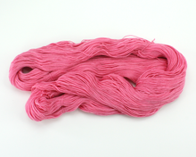 Load image into Gallery viewer, Watermelon—Hand-Dyed Yarn (fingering, dk, worsted and bulky weight yarn)
